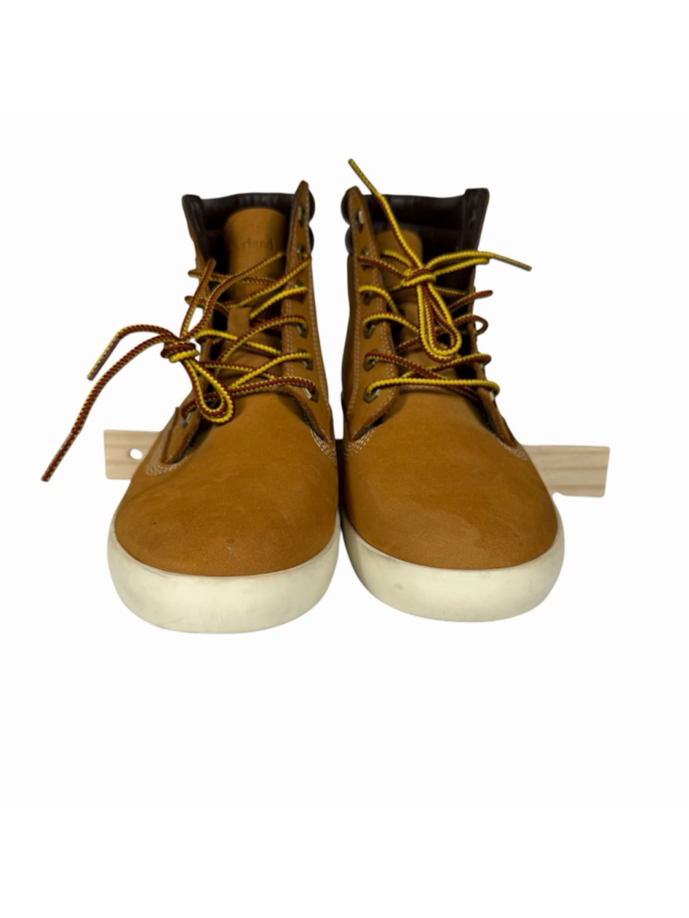 Timberland Boots Dausette Brown Leather Lace Up Ankle Bootie Sneakers Size 8 - Picture 8 of 12